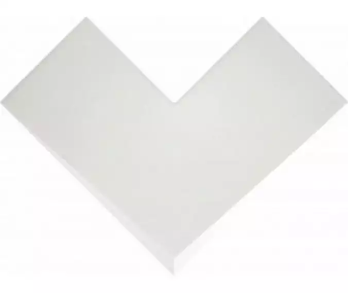 Elle White Matt 20x20